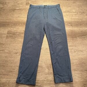 J Crew Pants Mens 31 Blue The Sutton 100% Cotton 31x29 Preppy Casual Chino Adult
